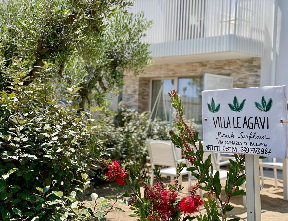 Villa Le Agavi Luxory Beach Surfhouse Беллария-Иджеа-Марина Экстерьер фото